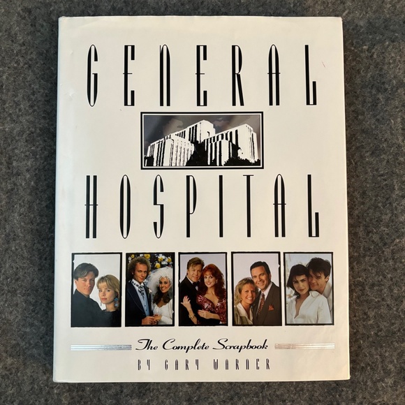 GENERAL HOSPITAL 1995 The Complete Scrapbook by Gary Warner Longmeadow Press - Picture 1 of 16